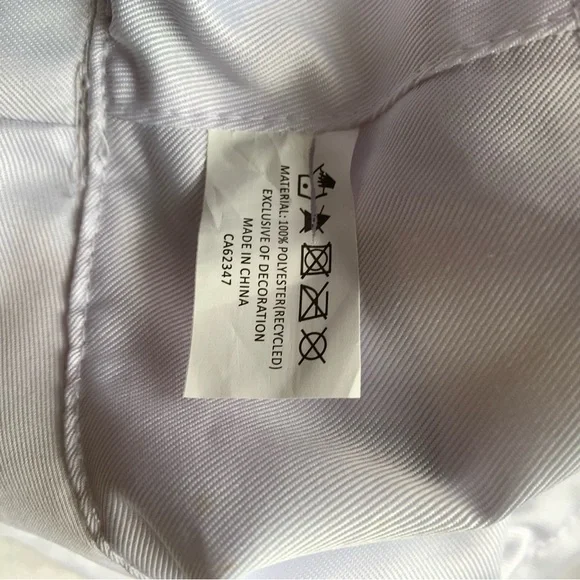 Smirnoff Vodka All Over Logo Print Bucket Hat Promo Party Colorful Rainbow White - Picture 8 of 10